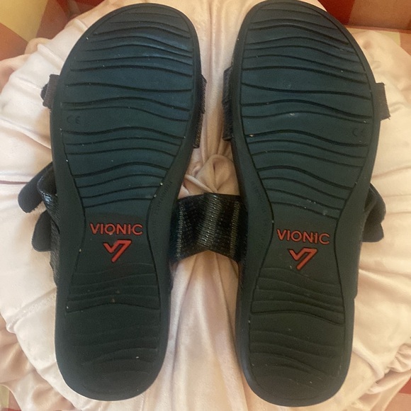 🎀 Vionic Black Sandals - Cute and Comfortable - Picture 5 of 7